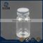 10ml clear glass vial injiection bottle with rubber stopper