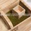 cheap wood box for rice storage