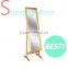MDF frame floor stand dressing mirror for sale