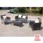Hot Sell Wicker Rattan furniture set, Iron and Aluminum frame