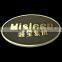 Free sample metal badge/Gold plate soft enamel label pin