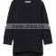 Custom latest design plain pullover womens basic crewneck sweatshirt