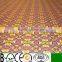 flower color paper overlaid plywood