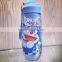 novelty and colorful kids water bottles with cup lid