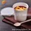Food packaging disposable take away salad container paper salad cup