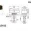 2pin mini rocker switch,AC rocker switch with automatic sensor light,12v rocker switches with light