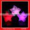 Party favor led star shape light for wedding decoration
