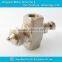 round spray water mix air atomizing nozzle