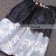 New Fashion Women's Retro Vintage Style Fashion Floral Casual Pleated Midi Puff Bubble Skirt
