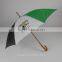 53*8 Ribs Promotional Wooden Shaft and Handle Custom Print Umbrella