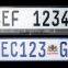 Car License Plate Grade PVC Type DM8300