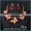New wholesale butterfly luxury necklace sets for party gift jewelry