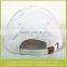 sandwich brim white sports cap custom embroider baseball cap