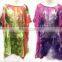 Wholesale India Made Rayon Silk Tie Dye Dresses