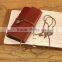 High Quality Vintage Leather Journal Wholesales with USB and Power Bank for Promotion Gift