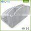 Fancy modern design office school sliver 5 gird metal mesh desk organizers