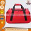 outdoor red women holdall travel bag with handle