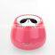 Pink mini bluetooth speaker for mobile phone