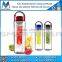 Colorful Sport Plastic Healthy Juice Bottle