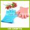 Wholesale high quality silicone oven mitt kitchen cooking oven silicon BBQ glove