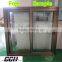 Casement Aluminum Window with Transom made in China