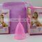 Alternative tampons Medical silicone women menstrual cup