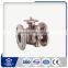 Manual Operated Casting flange integral flanged ball valve with flanged