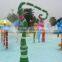 waterpark rides cartoon water spray toys of water park