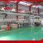 Short cycle laminating hot press production line