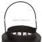 Hign quality black candle lantern,metal candle lantern hanging