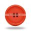 Acrylic Orange Button Knobs in round shape