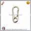 Silver Metal Snap Hook And Eye KeyChain Hook