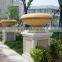 fiberglass urns outdoor decorative urn with sand spouting finish sand urn