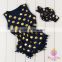 Wholesale baby romper with pom pom trim, girls boutique clothing,baby costume