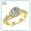 New Products gold plated rings jewelry womens