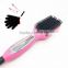 2016 Hot selling Black Portable Hair Straightener comb/electric straightening hair brush comb