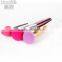 Non-latex long handle wood pointed makeup sponge