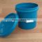 8 liter PP Plastic round pail with lid and handle Food grade plastic bucket 8L Bucket for paint