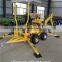 Factory price good performance gas powered gasoline engine backhoe