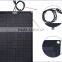 2015 new 12V 60W mono semi flexible small solar panel