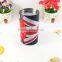 Custom new design cheap round metal pen holder tin box