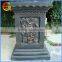 Fiberstone flower pot stand column design home decoration