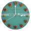 Wooden Vintage Painting Wall Clock
