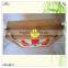 mind design three compartments colored pattern wine box