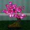 Holiday Decorative Beautiful Artificial peach blossom tree lights