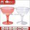 water/wine/beverage uaage cup /disposable plastic wine drinking cup