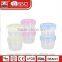 Colorful multi tiers plastic melamine baby food storage container lunch box