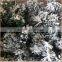 Fire retardant flocked christmas garlands