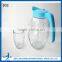 wonderful time lemonade collection glass pitcher cup set WITH HANDLE