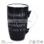 stoneware coffee mug with words ceramic mug